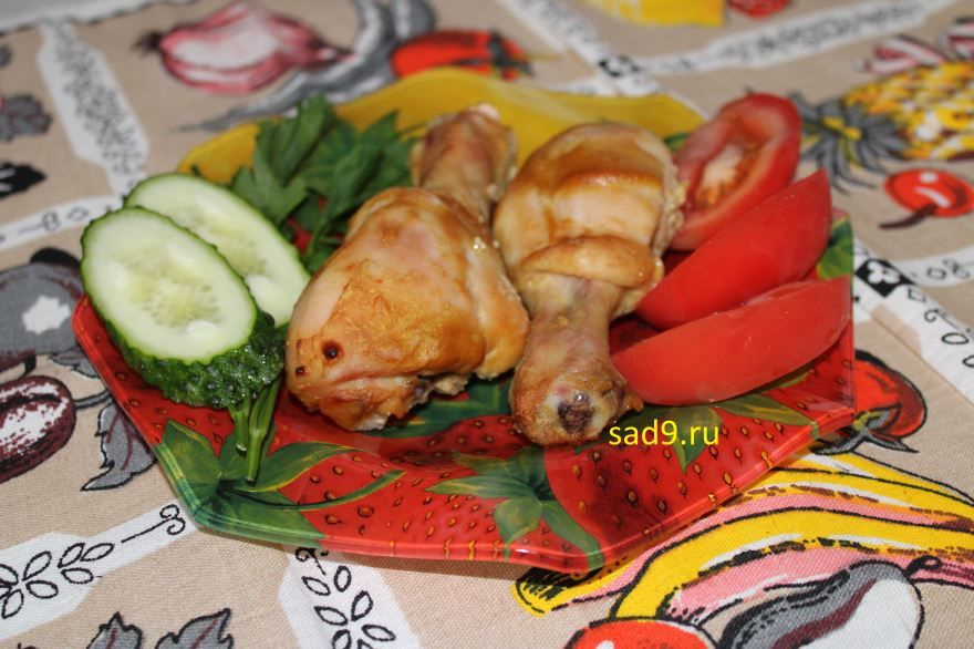 Куриные ножки с горчицей, рецепт и способ приготовления с фото пошагово