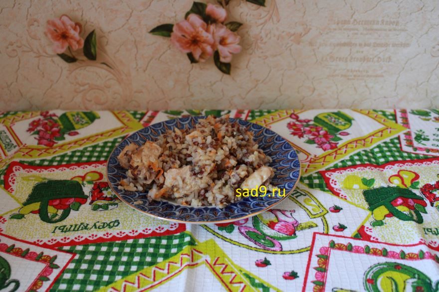 Рис с курицей вкусный и простой рецепт с фото