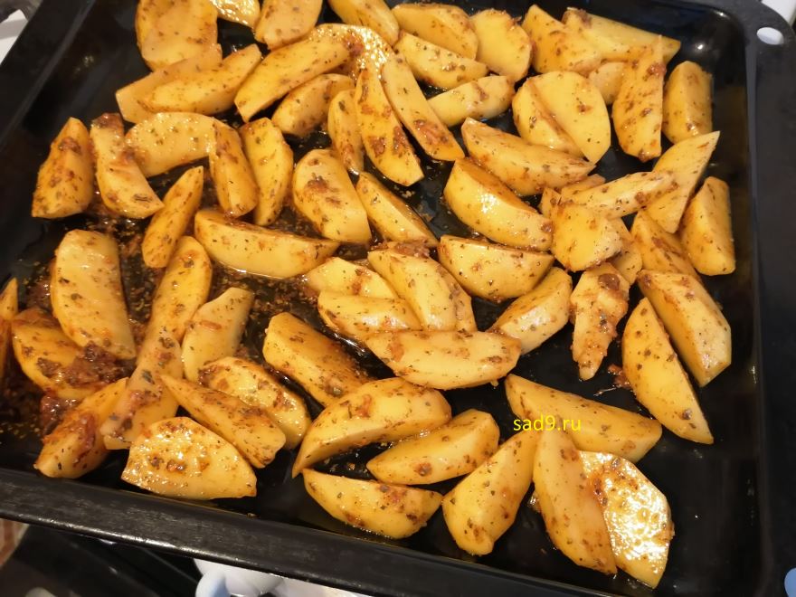Картофель в духовке с фото пошагово
