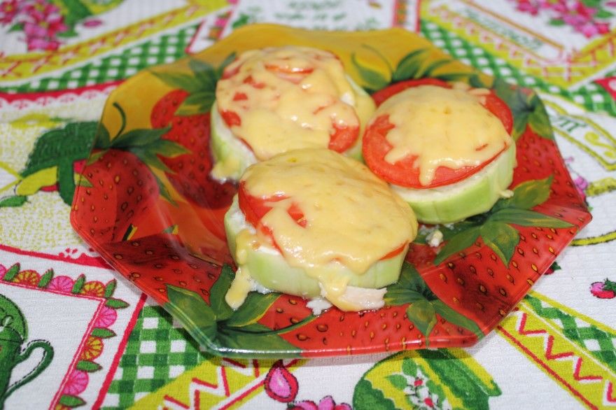 Рецепт блюдо кабачки духовке фото сыр фарш